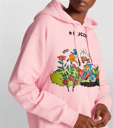 gucci hoodie donald duck|Donald Duck Gucci sweater.